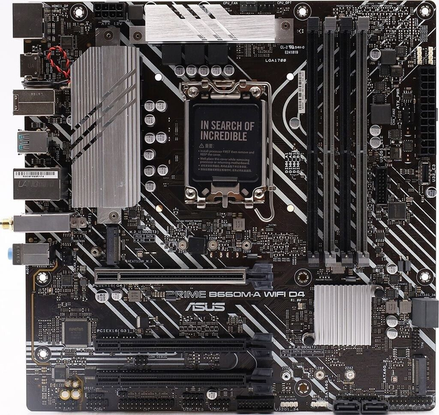 02.2.0056 – Scheda Madre ASUS Prime B660M‑A WiFi D4 – Micro‑ATX business per Intel 12ª/13ª/14ª Gen