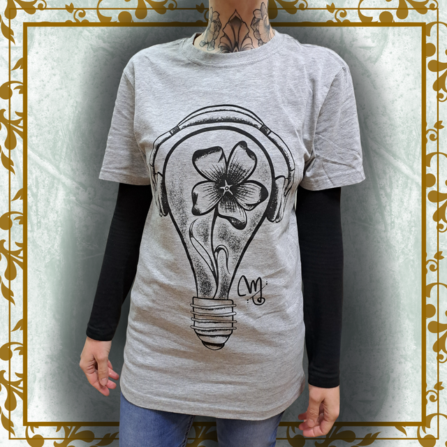 L'ampoule sauvage - Gris clair