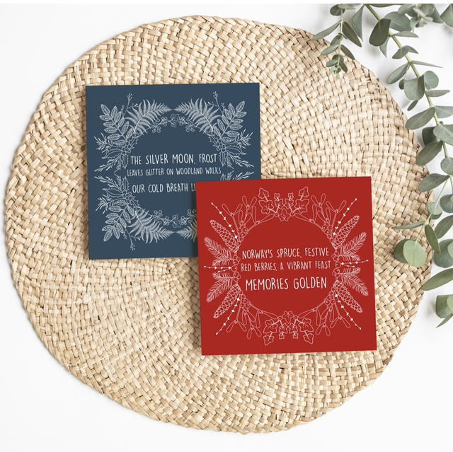 Festive Haiku Cards