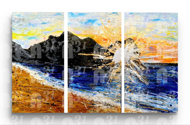 665. Durdle Door Abstract Original 