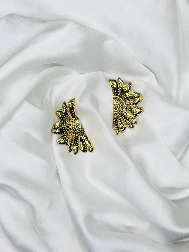 24-Boucles d&#039;oreilles fleur 