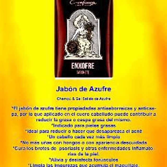 Jabón de Azufre