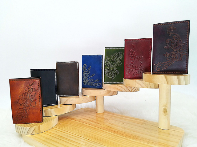 Asynes - petits porte-cartes en cuir