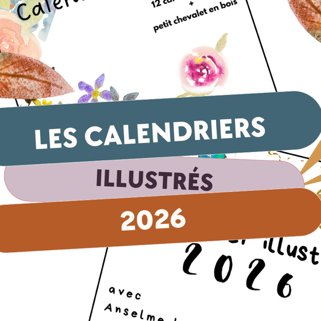 Mon joli calendrier illustré 2026 (2 éditions)