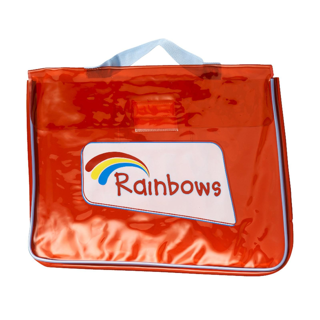 Rainbows welcome satchel