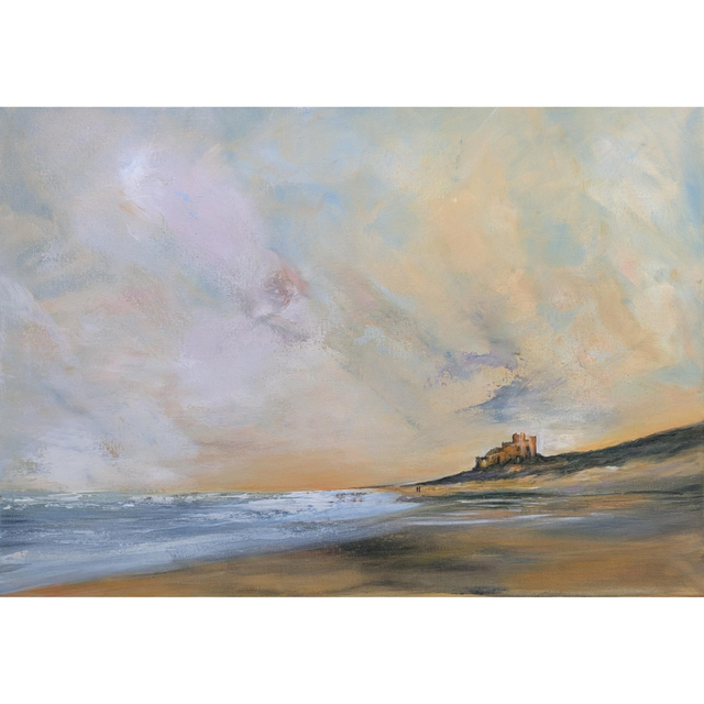 Bamburgh beach 
