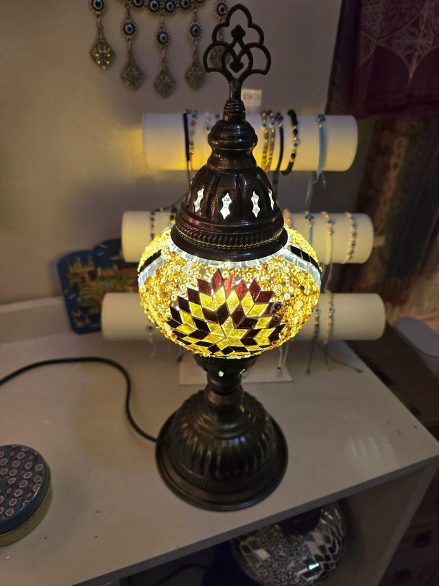 Medium Mosaic Table Lamp