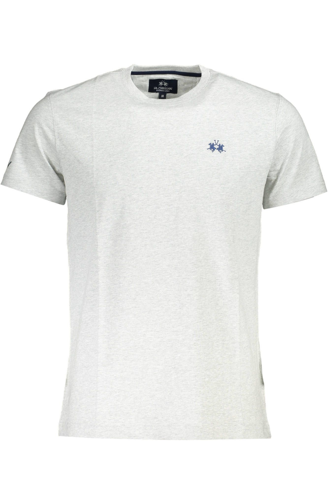 LA MARTINA T-SHIRT MANICHE CORTE UOMO GRIGIO