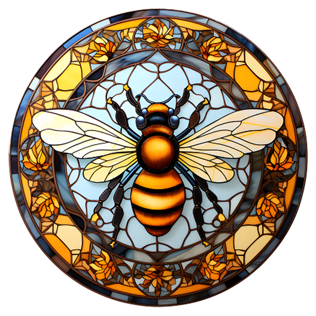 Mandala Bee Coaster