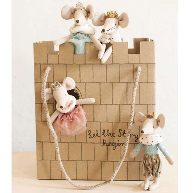 Maileg Cardboard Castle Gift Bag 