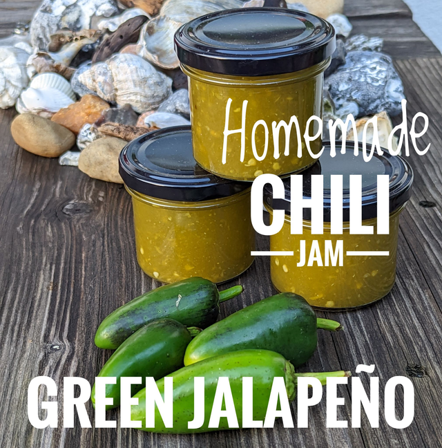 Green Jalapeño Chili Jam