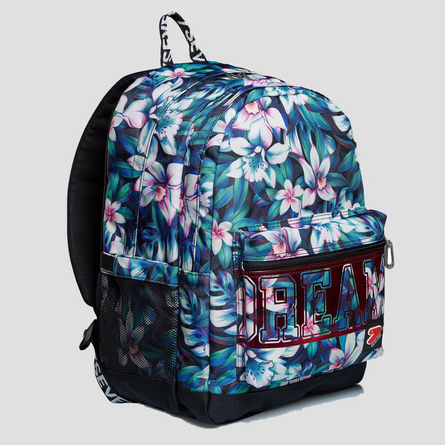 Zaino Seven® The Double Pro XXL - Dream Flowers CON POWER BANK 