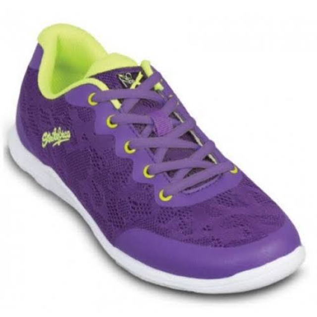 KR Strikeforce Lace Purple/Yellow Damen Bowlingschuhe