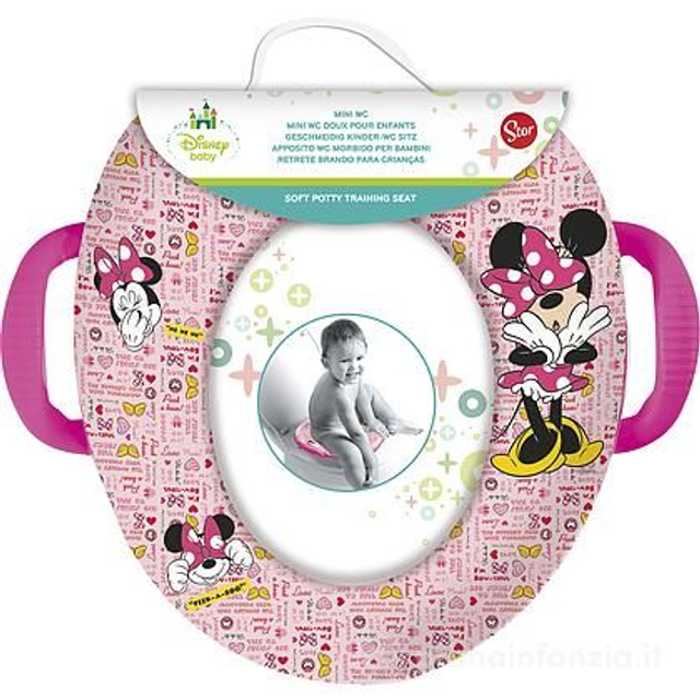 PRIMA INFANZIA , RIDUTTORE WC MINNIE DISNEY 