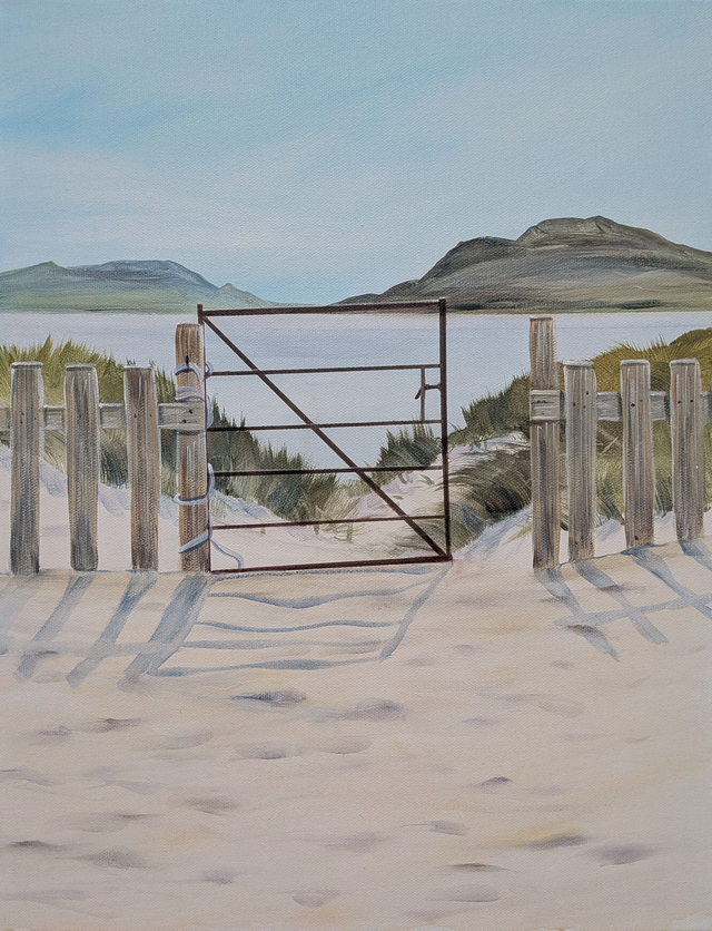 Vatersay gate #5 Giclee print