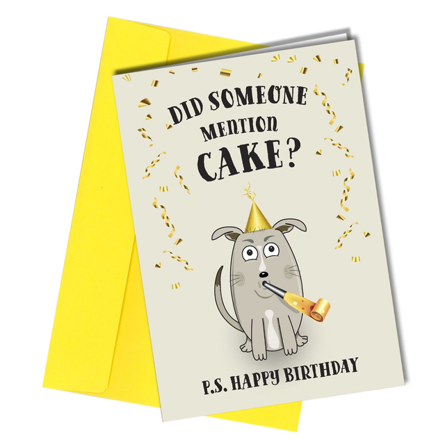 #205 Someone Mention Cake? | Birthday Card From The Dog 