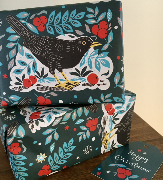 Blackbird wrap and tag