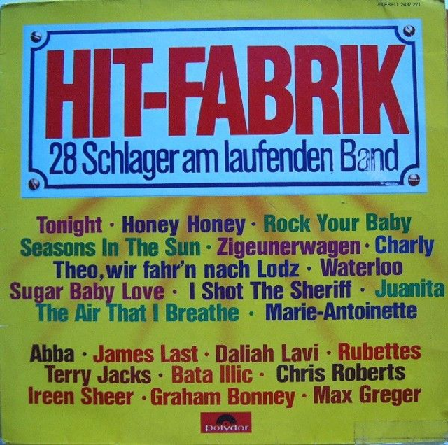 Various ‎– Hit-Fabrik (28 Schlager Am Laufenden Band) Vinyl