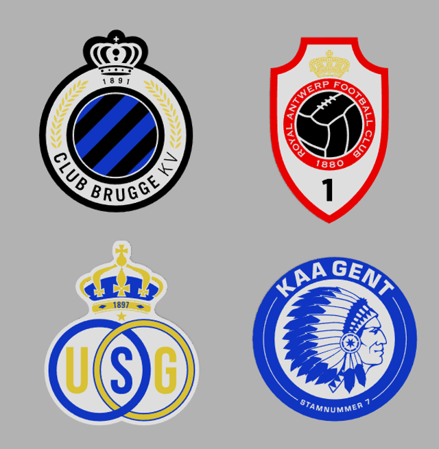 Ecusson ou Lampe foot Equipe Belge