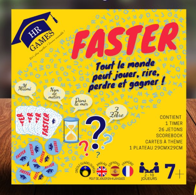 Faster Jeu de Société de HR GAMES 