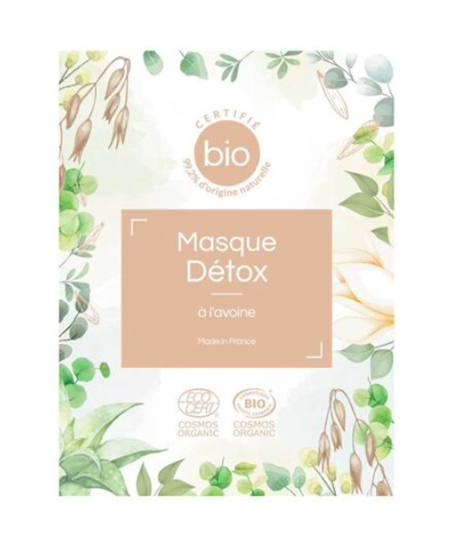 Masque Détox Bio à l&#039;avoine