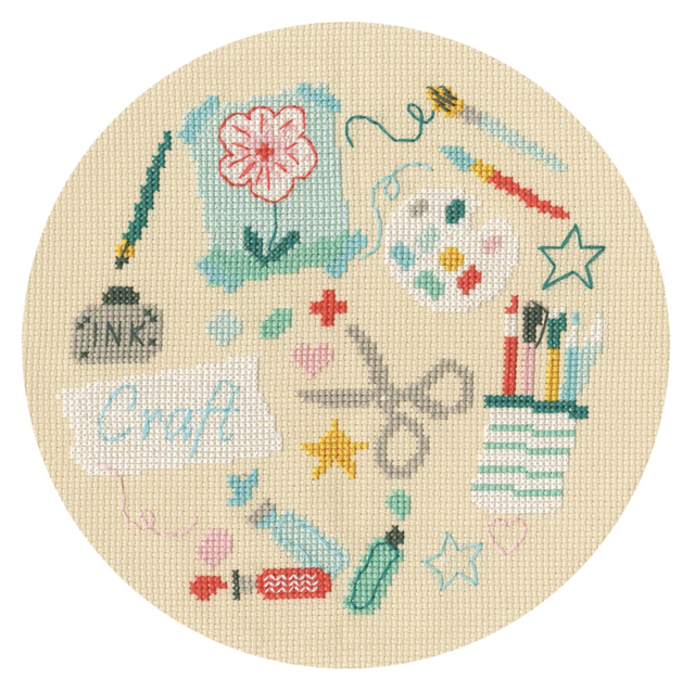Craft Cross Stitch Kit by Bothy Threads