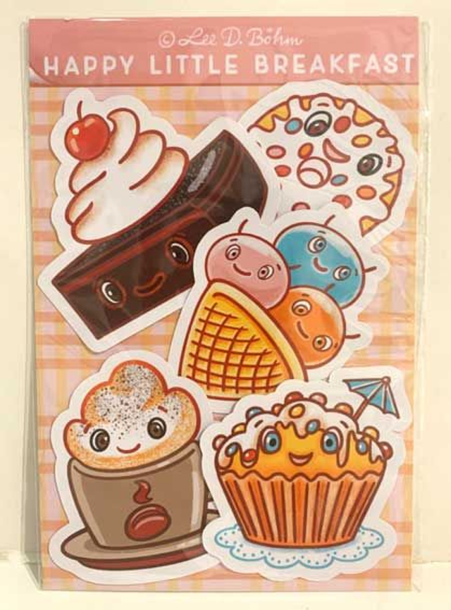 Die-Cut-Sticker - Bundle "Happy Breakfast Sweet"