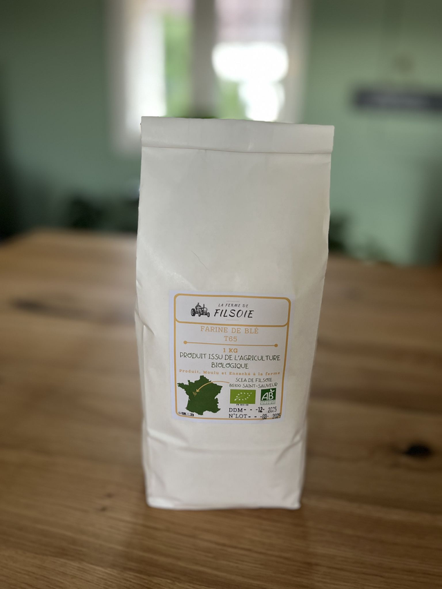 Farine de blé T65 bio