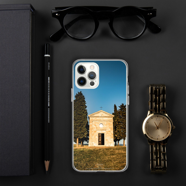  Cover per iPhone in silicone landscape Val D&#039;Orcia 