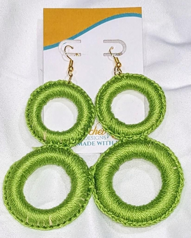 Double hoops (green)