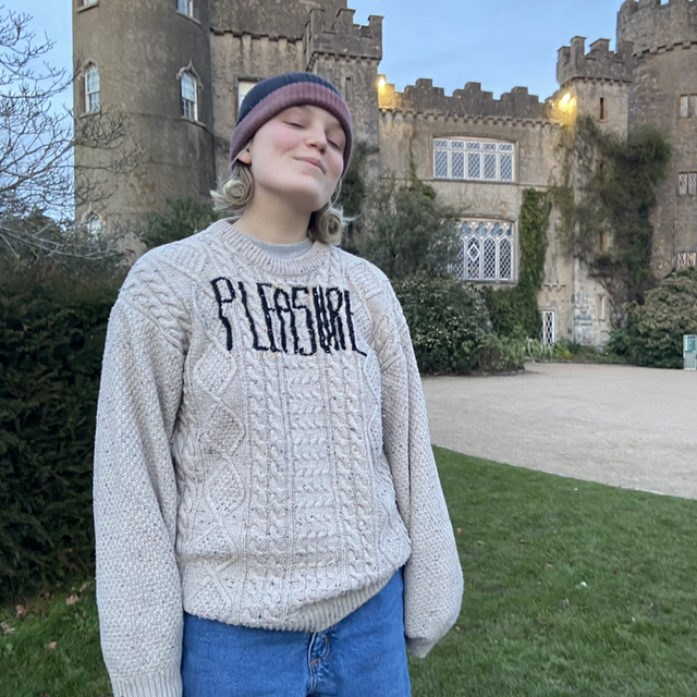 Pleasure jumper upcycled