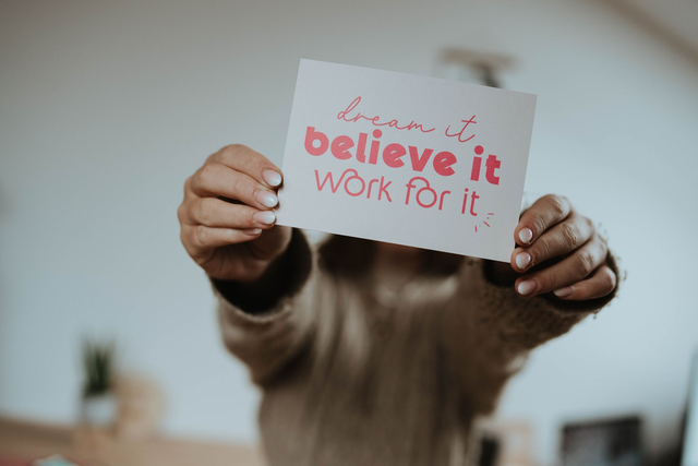 6er Postkarten Set MUT & MOTIVATION