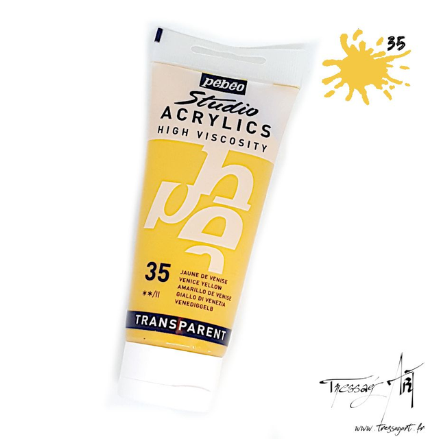 PEBEO - ACRYLIQUE 100ML - JAUEN DE VENISE - PB016035