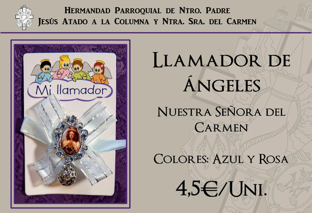 Llamador de Ángel Virgen del Carmen