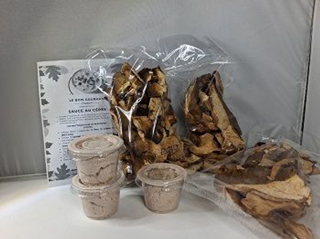 Kit pour réaliser la véritable sauce aux cèpes