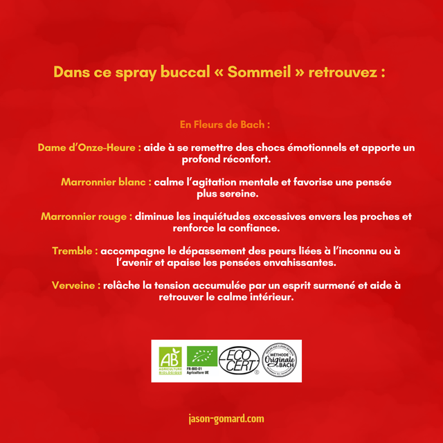 Spray Buccal ~ Sommeil