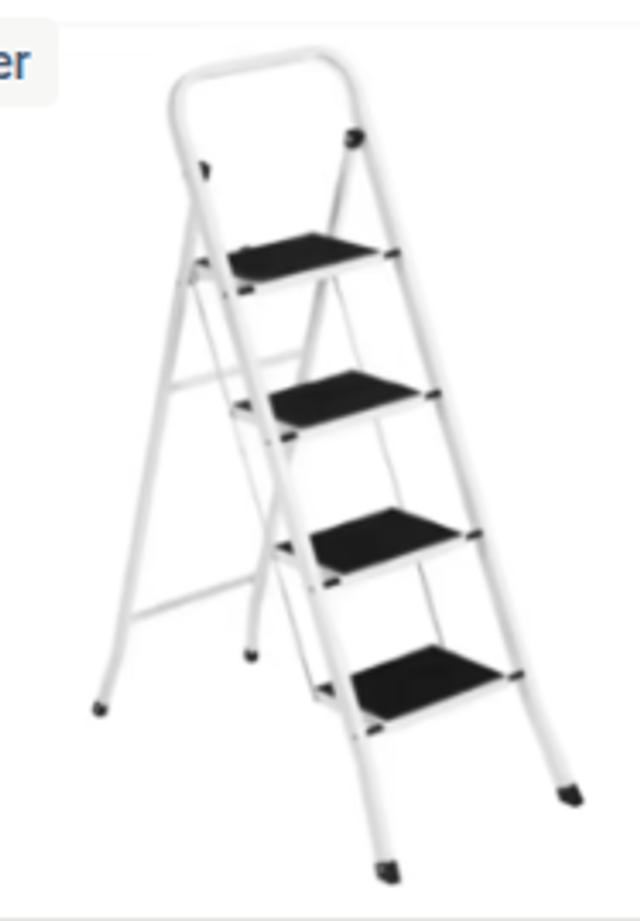 Draagbare telescoopladder inklapbaar (125cm hoog)