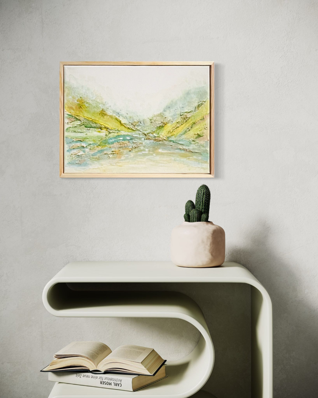 Eveil Sauvage - Art abstrait contemporain