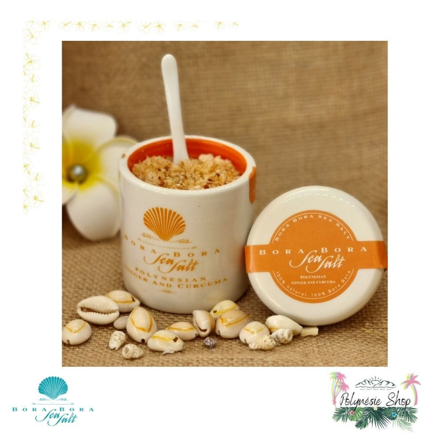 Fleur de Sel de Bora Bora Gingembre Curcuma
