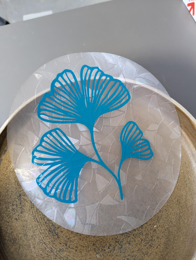 Grand Suncatcher stickers &quot;Gingko&quot; 