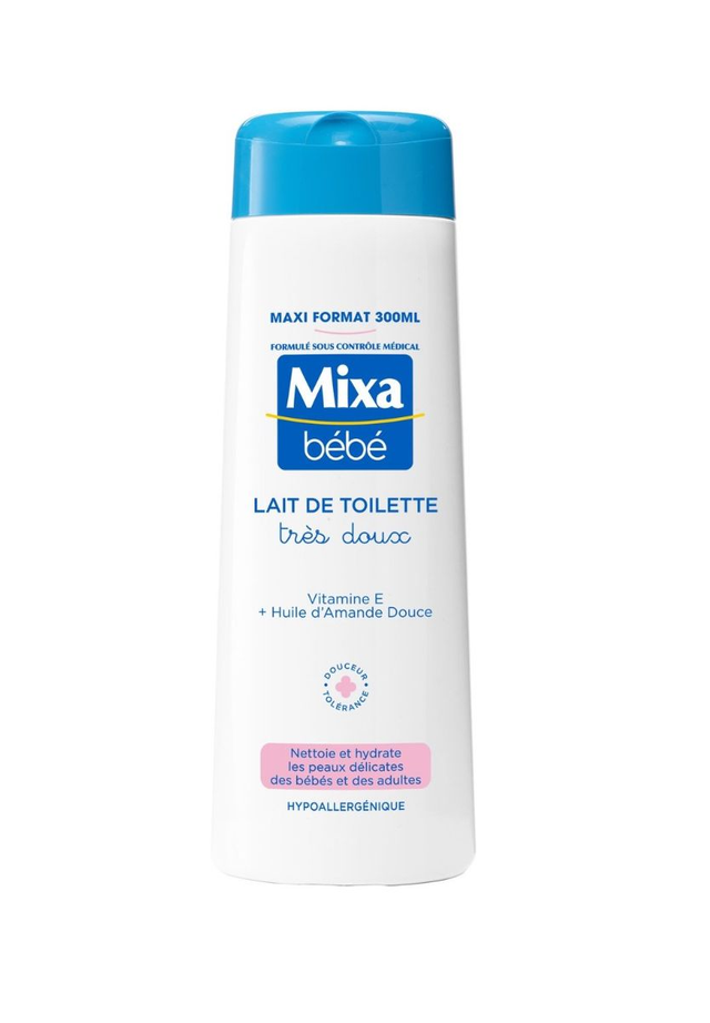 Lait de Toilette Bébé Très Doux MIXA BEBE