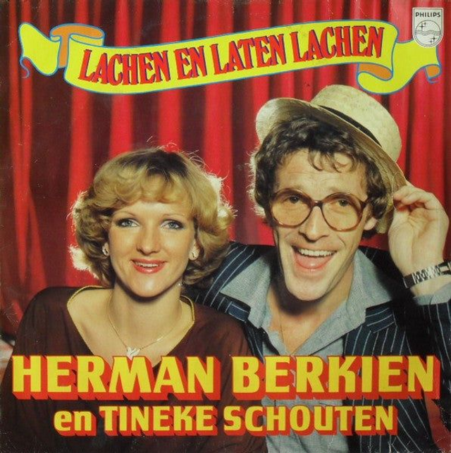 Herman Berkien En Tineke Schouten - Lachen En Laten Lachen (LP)
