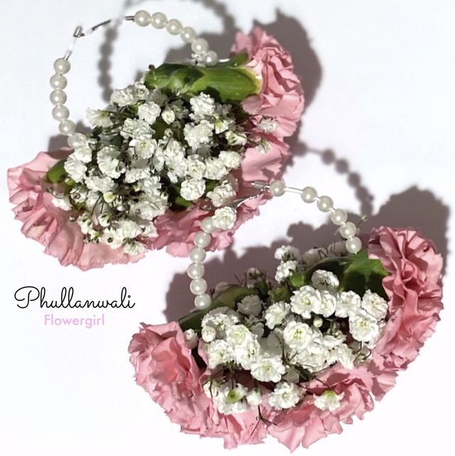 Bespoke Fresh Flower Earrings