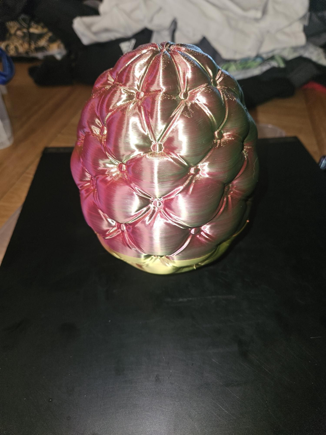 Cushion egg and bear 