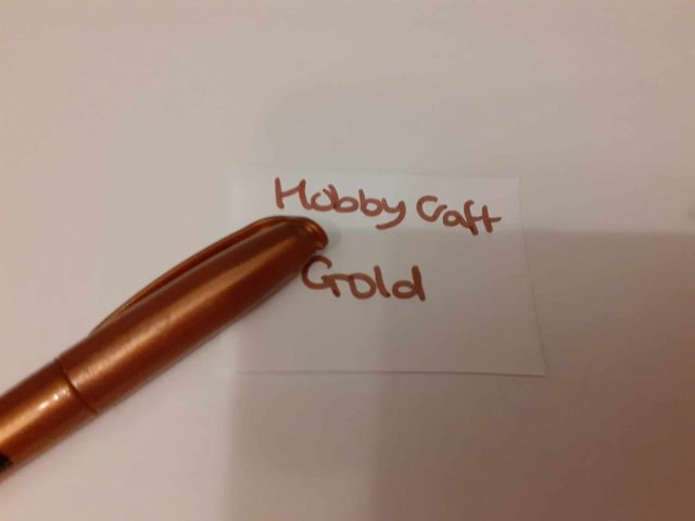 Zelebs in shed CHOOSE YOUR MARKER Hobbycraft GOLDIE BRONZE