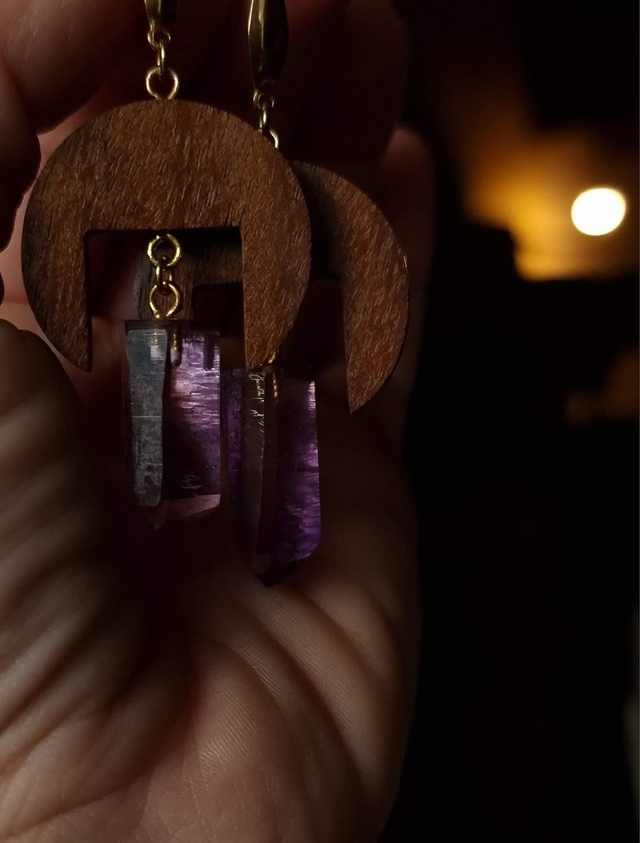 Sucupira et améthyste de Veracruz