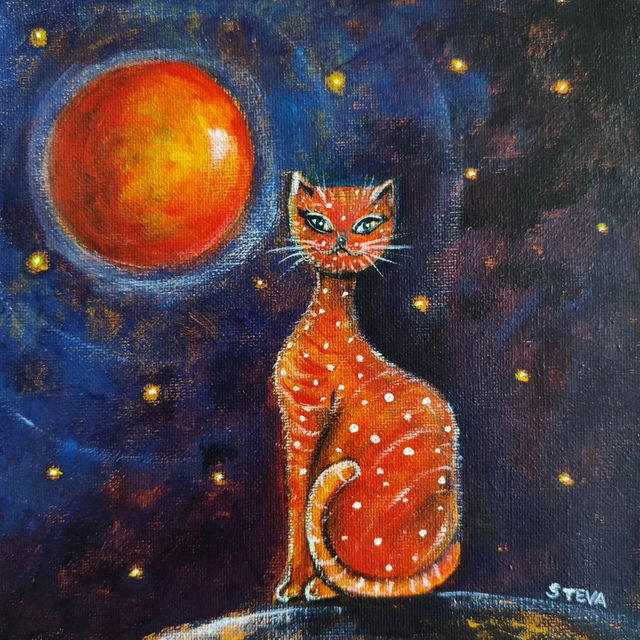 Le petit chat Lunaire