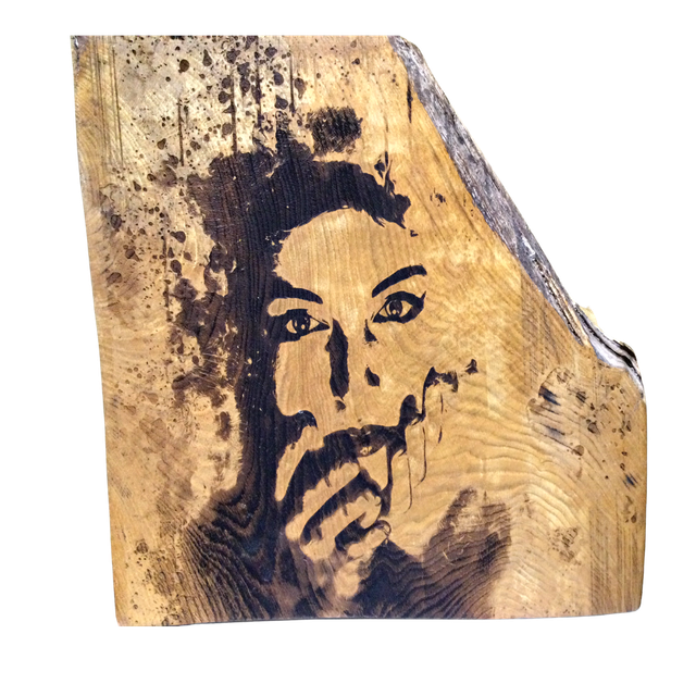 &quot;Seeing With Knowledge&quot; - Wood Art Engraving