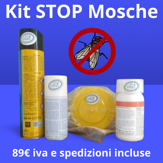 Kit Disinfestazione STOP Mosche