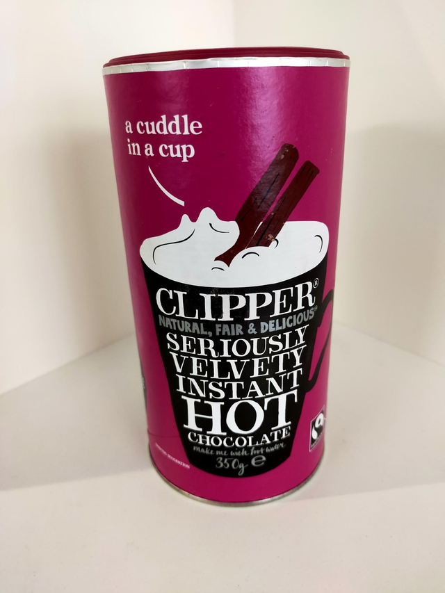 Clipper Velvety Hot Chocolate 350g 71671